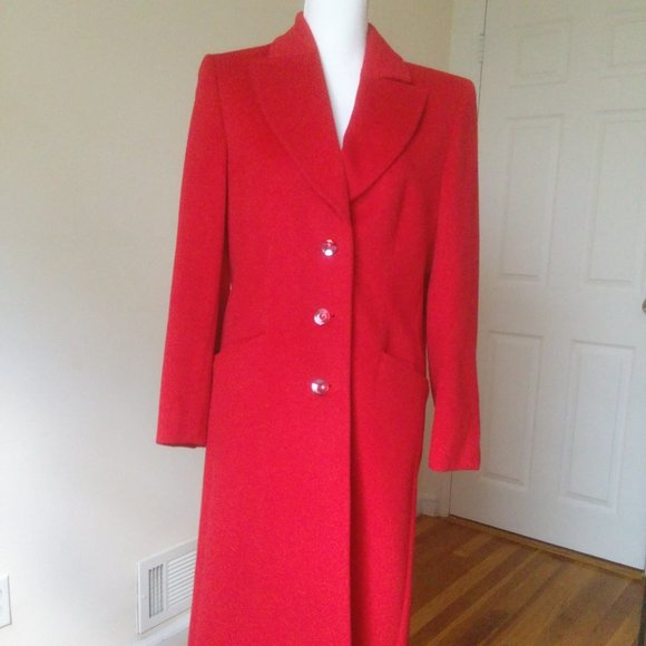 ESCADA Mid Midi Length Winter Wool Coat - Picture 4 of 16